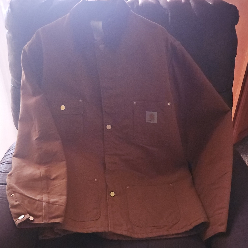Carhartt Men's Dark Brown Field Jacket